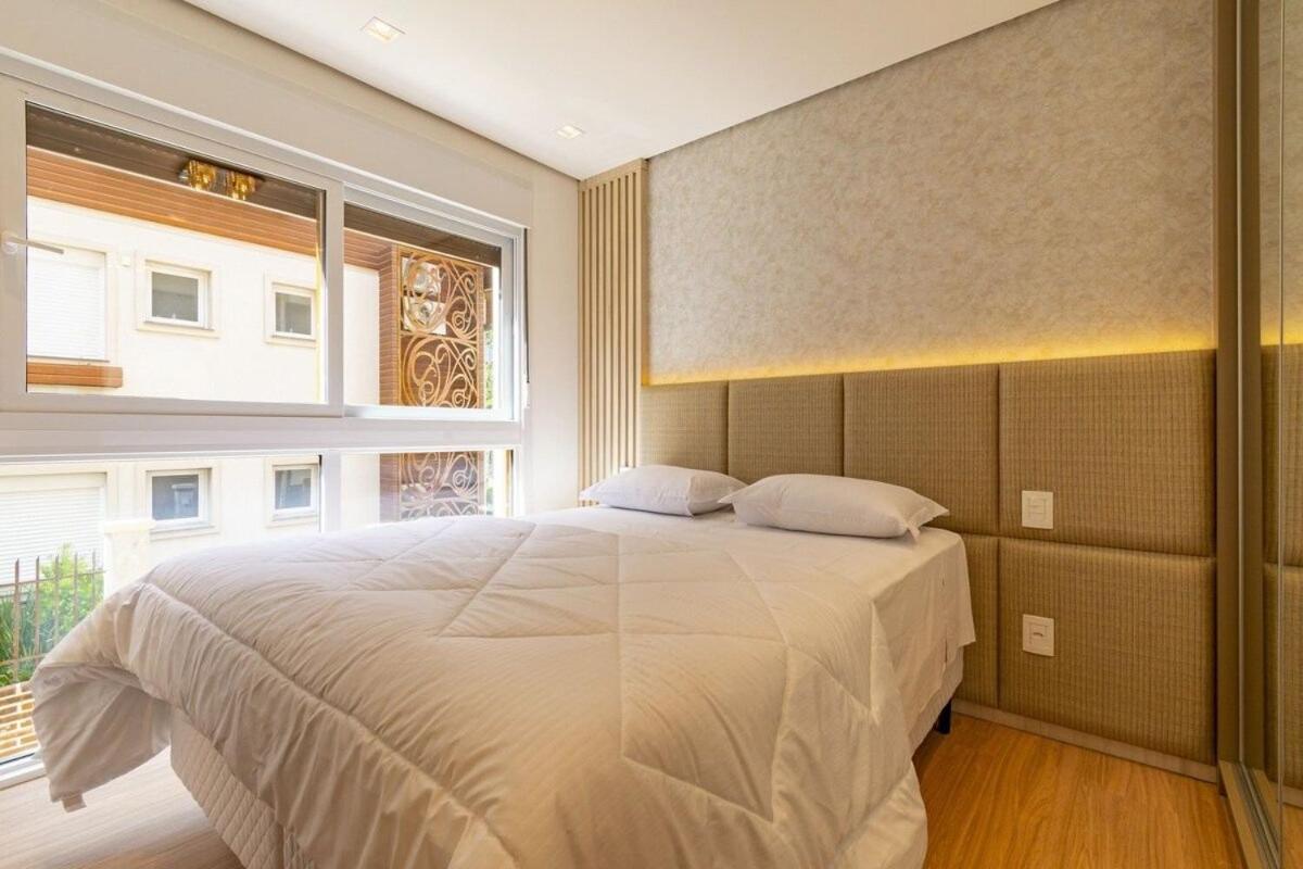 Rosa Edificio Bellagio Canela Com Infraestrutura Completa Apartment Exterior photo